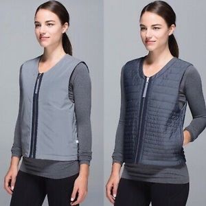 Lululemon Light and Bright Reflective Running Vest
